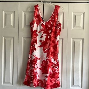 Floral print dress